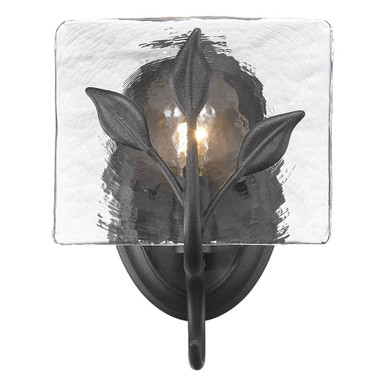 Calla 1 Light Wall Sconce 8.75 Inch Tall and 6.88 Inch Wide by Golden - 3160-1W