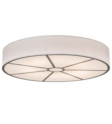Cilindro Textrene 10 Light Flush Mount 10 x 60 In by Meyda Tiffany - 248625