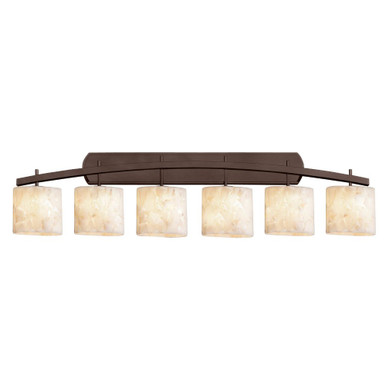 Alabaster Rocks Archway Vanity Light 56.5 Inch Wide by Justice Design - ALR-8596-30