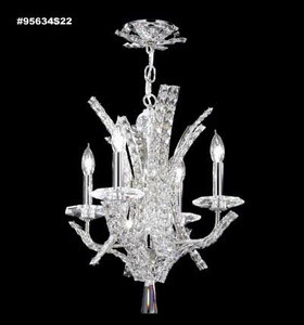 Eclipse 4 Light Small Chandelier by James Moder - 95634
