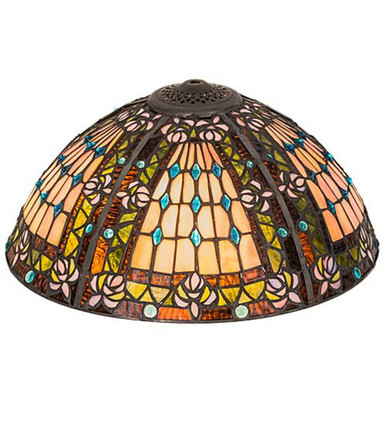 16 Inch W Fleur de lis Shade by Meyda Tiffany - 6498-S