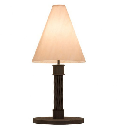 Cone Mosset  1 Light Table Lamp 37 Inch H and 17 Inch W by Meyda Tiffany - 157568