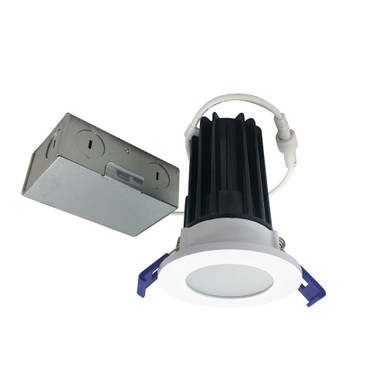 M2 Series 10W LED Round Lensed Downlight 5 x 3.25 Inch by Nora - NM2-2RDCS8530