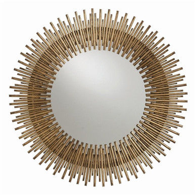 Prescott Round Mirror 30.5 Inch Wide by Arteriors - 2134