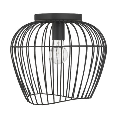 Redding 1 Light Industrial Pendant 11 Inch Tall and 12 Inch Wide by Hunter - 48239