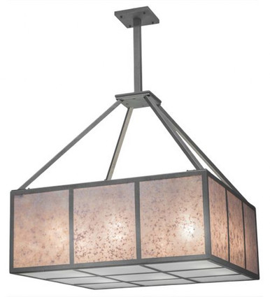 Kaplan 8 Light Pendant 60 Inches Tall and 59.5 Inches Wide by Meyda Tiffany - 163795