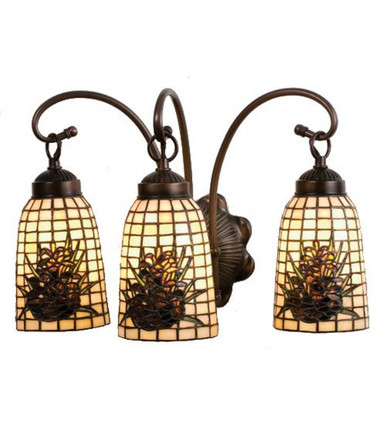 Pine Barons 3 Light Vanity Light by Meyda Tiffany - 18785