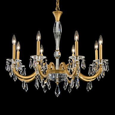 Napoli 8 Light Large Chandelier by Schonbek - S7608N