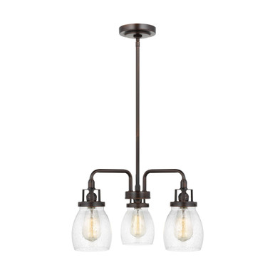 Belton 3 Light Small Chandelier by Generation Lighting - 3114503