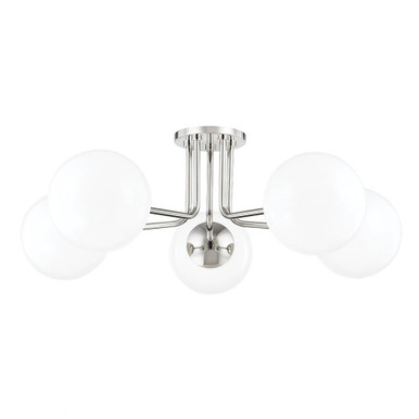 Stella 5 Light 30 Inch Wide Semi Flush Mount by Mitzi - H105605
