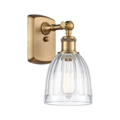 Brookfield 100W 1 LED Wall Sconce 10.38 and 5.75 Inch Wide by Innovations - 516-1W-G44-LED