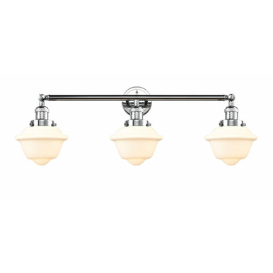 Oxford 3 Light Bath Vanity 10 Inch Tall and 34 Inch Wide by Innovations - 205-PC-G531
