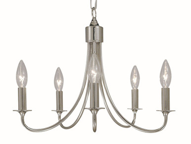 Maisonette 5 Light Small Chandelier by Framburg - 1004
