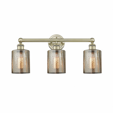 Cobbleskill 3 Light Vanity Light 23 Inch Wide by Innovations - 616-3W-COB