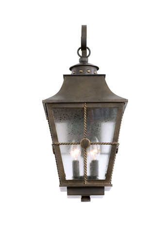 Belle Grove 4 Light Outdoor Wall Lantern 25 Inch Tall by Kalco - 403522AGB