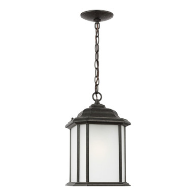 Kent 1 Light Outdoor Small Pendant 15.25 Inch Tall by Generation - 60531