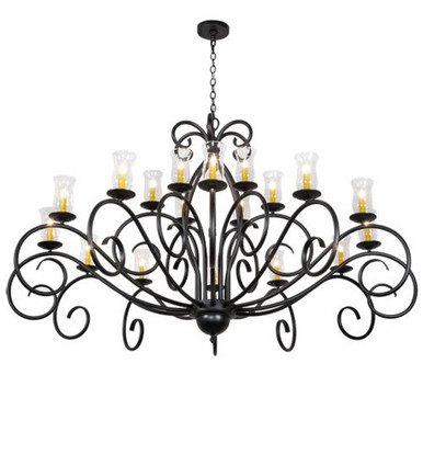 Sienna 18 Light Chandelier 46 x 72 Inches Wide by Meyda Tiffany - 217145
