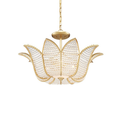 Bebe 3 Light Large Chandelier by Currey Company - 9000-0776