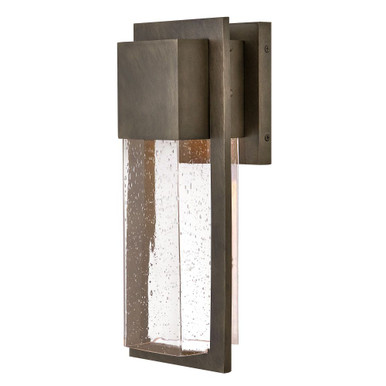 Alex 7W 1 LED Outdoor WallMount Lantern 15.75 Inch X 6.25 Inch Wide by Lark - 82010BU-LL