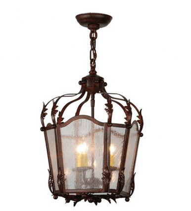 Citadel 3 Light Pendant 25 Inches Tall and 12 Inches Wide by Meyda Tiffany - 140904