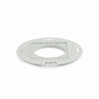 Iolite 4 Inch Square Flush Mount Mud Ring for Reflector by Nora - NIO-FMMR-4S
