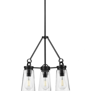Stockbrace 3 Light Small Chandelier by Progress - P400235-031