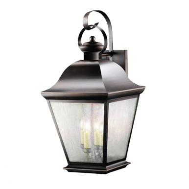 Mount Vernon 4 Light Outdoor Wall Lantern by Kichler - 9704