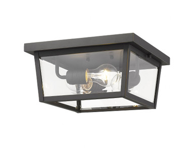 Beacon 3 Light 12 Inch Wide Flush Mount by Z-Lite - 568F
