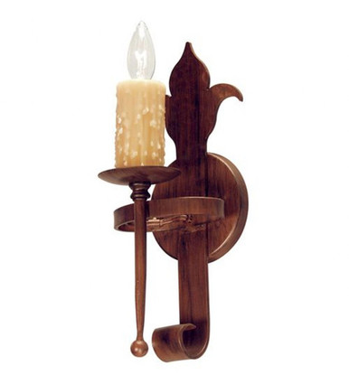 Marthe 1 Light Wall Sconce 14 x 6 Inches by Meyda Tiffany - 115211