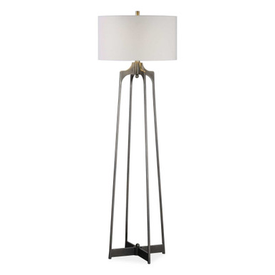 Adrian 1 Light Modern Floor Lamp by Uttermost - 28131