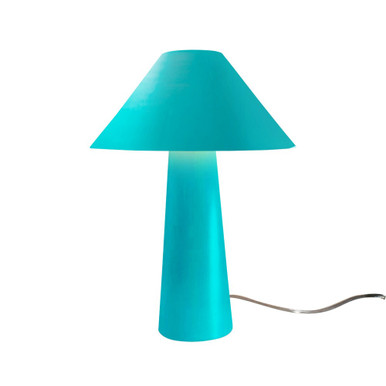 Portable 2 Light Tall Table Lamp 21.5 x 15 Inches by JD CER-2555-RFPL - CER-2555-RFPL