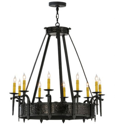 Costello 10 Light Chandelier 41 x 35 Inches Wide by Meyda Tiffany - 112388