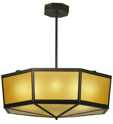 Eltham 4 Light Semi Flush Mount 37 x 36 Inches by Meyda Tiffany - 229572