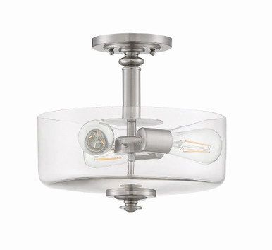 Dardyn Three Light Convertible Semi Flush Mount 13 x 15 inch by Craftmade - 49853-BNK-C