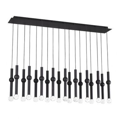 Guyed 18 Light Mini Chandelier by VC Modern 700TRSPGYD18TB-LED930277 - 700TRSPGYD18TB-LED930277