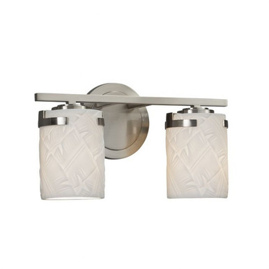 Limoges Atlas 2 Light Banl Vanity Light by Justice Design - POR-8452-10-BANL