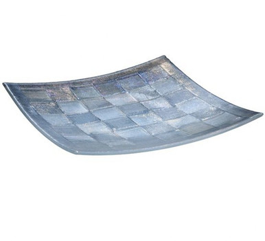 Metro Fusion Empire 1.75 Inch Square Glass Plate by Meyda Tiffany - 114434