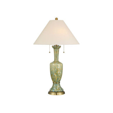 Classico 2 Light Table Lamp 32.5 Inch X 20 Inch Wide by Currey Company - 6000-1066