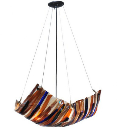 Oceano 4 Light Inverted Pendant 27 x 29 Inches by Meyda Tiffany - 107779