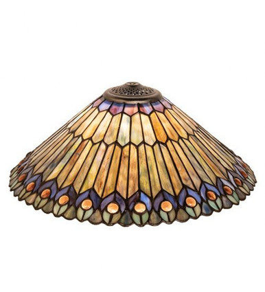 Tiffany Jeweled Peacock Shade by Meyda Tiffany 26314 - 26314