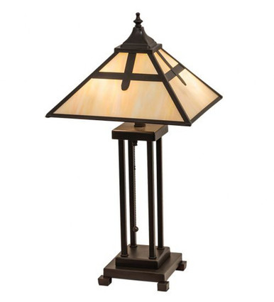 Cross Mission 2 Light Table Lamp 24 x 16.5 Inch by Meyda Tiffany - 204495