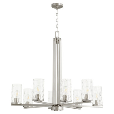 Steinway 8 Light Oversized Chandelier by Quorum - 6111-8