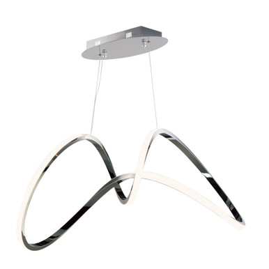 Perpetual 43W 1 LED Medium Pendant by ET2 - E20455
