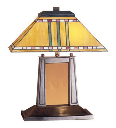 Prairie Corn 2 Light Oblong Desk Lamp by Meyda Tiffany - 26004