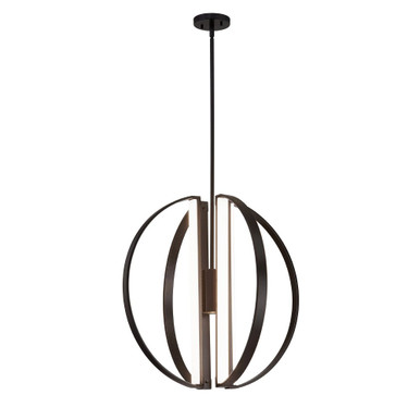 Liv 5 Light Medium Chandelier by Justice Design - NSH-4302