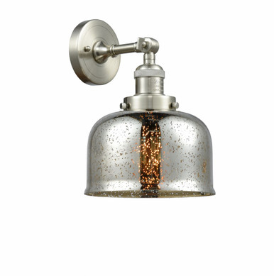 Bell 1 Light Adjustable Wall Sconce 12 Inch and 8 Inch Wide by Innovations - 203-SN-G78