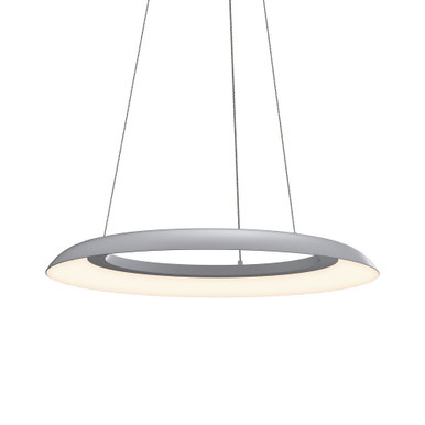 Torus 28W 1 LED Pendant 2 Inch Tall and 24 Inch Wide by Sonneman - 2870-J20