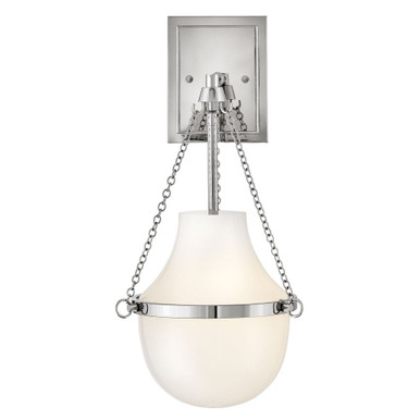 Collins 10W 1 LED Wall Sconce 18.25 Inch Tall and 8.75 Inch Wide by Hinkley - 46890