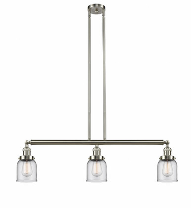 Bell 3 Light Stem Adjustable Island 10 Inch X 37.5 Inch Wide by Innovations - 213-SN-G52