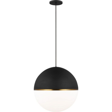 Akova 1 Light Large Pendant by Visual Comfort Modern - 700TDAKV18BR